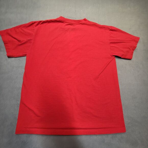 Ohio State Shirt Mens L Red Football NCAA Short Sleeve Graphic Tee - Picture 6 of 7